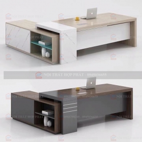 Bàn Làm Việc Cao Cấp Gỗ Thiết Kế BLVCCG014